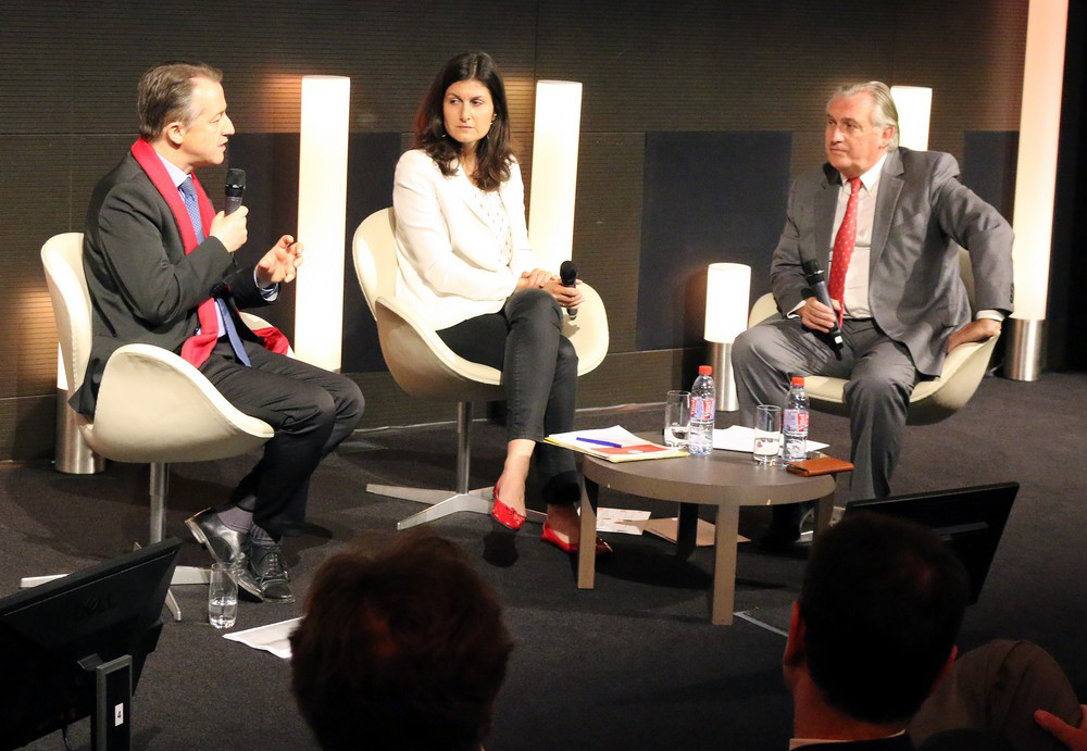 Débat Christophe Barbier - Adelaïde Zulfikarpasic - NCC Cie